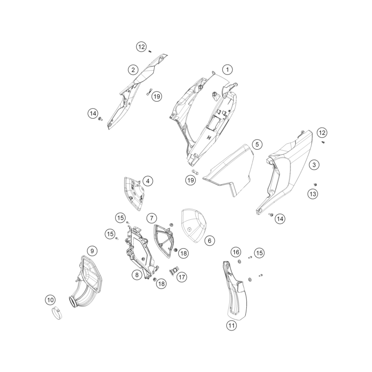 BOITE A AIR HUSQVARNA 300 TE PRO 2026